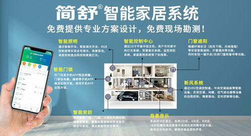 JIANSHU簡舒：溫州首家一站式LORA全屋智能體驗(yàn)店勁爆開業(yè)